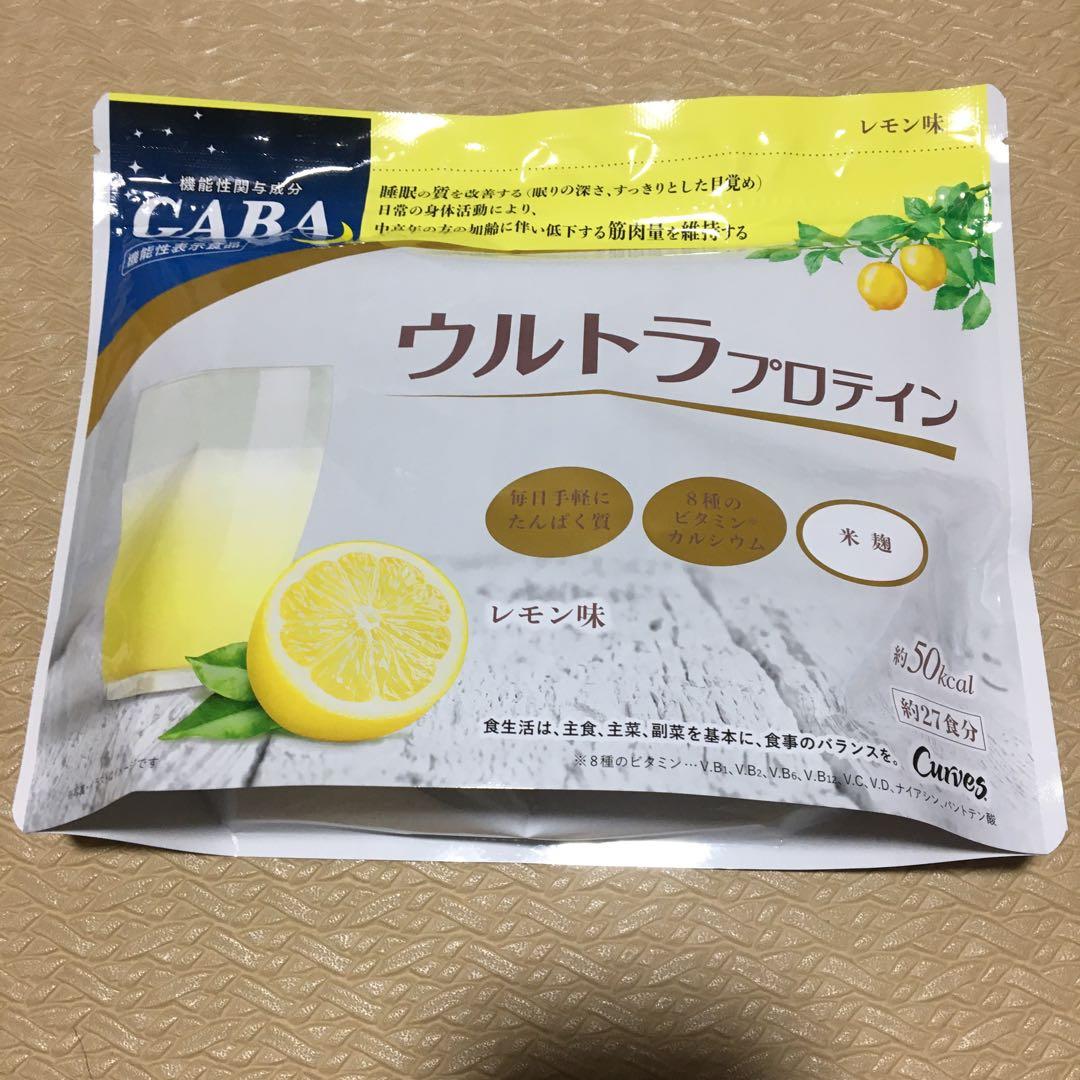 カーブスGABA ウルトラプロテイン レモン味2袋セット - メルカリ