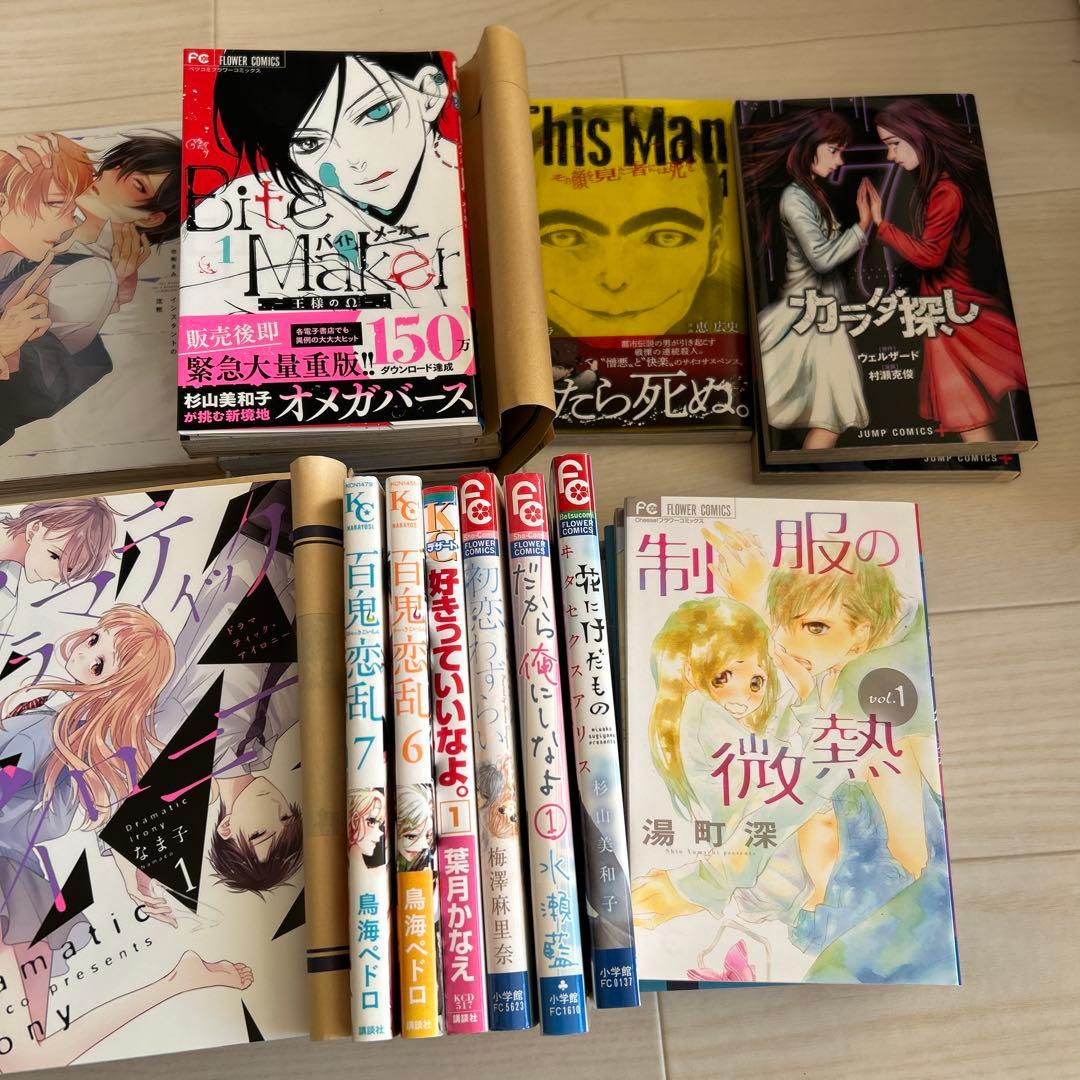 少女漫画、BL漫画、同人