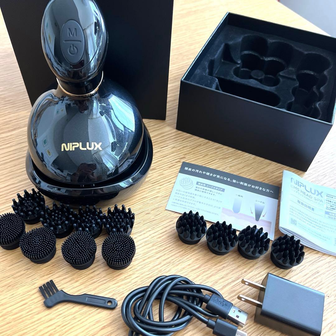 NIPLUX EMS HEAD SPA 頭皮用ニードルアタッチメント付き - メルカリ