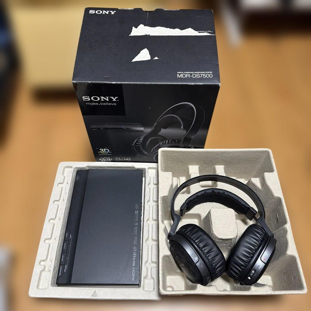 SONY 無線 ヘッドホン MDR-DS7500 - メルカリ