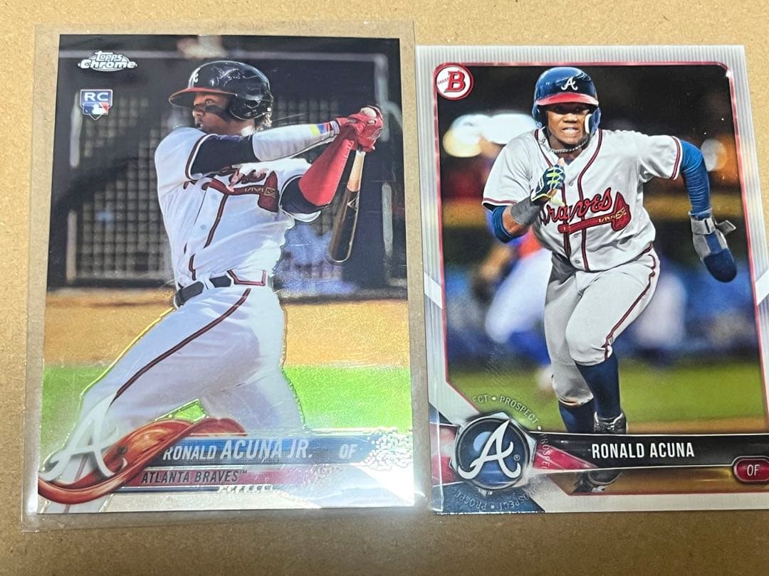 topps 2018 ロナルド・アクーニャJr. RCカード二枚セット - メルカリ