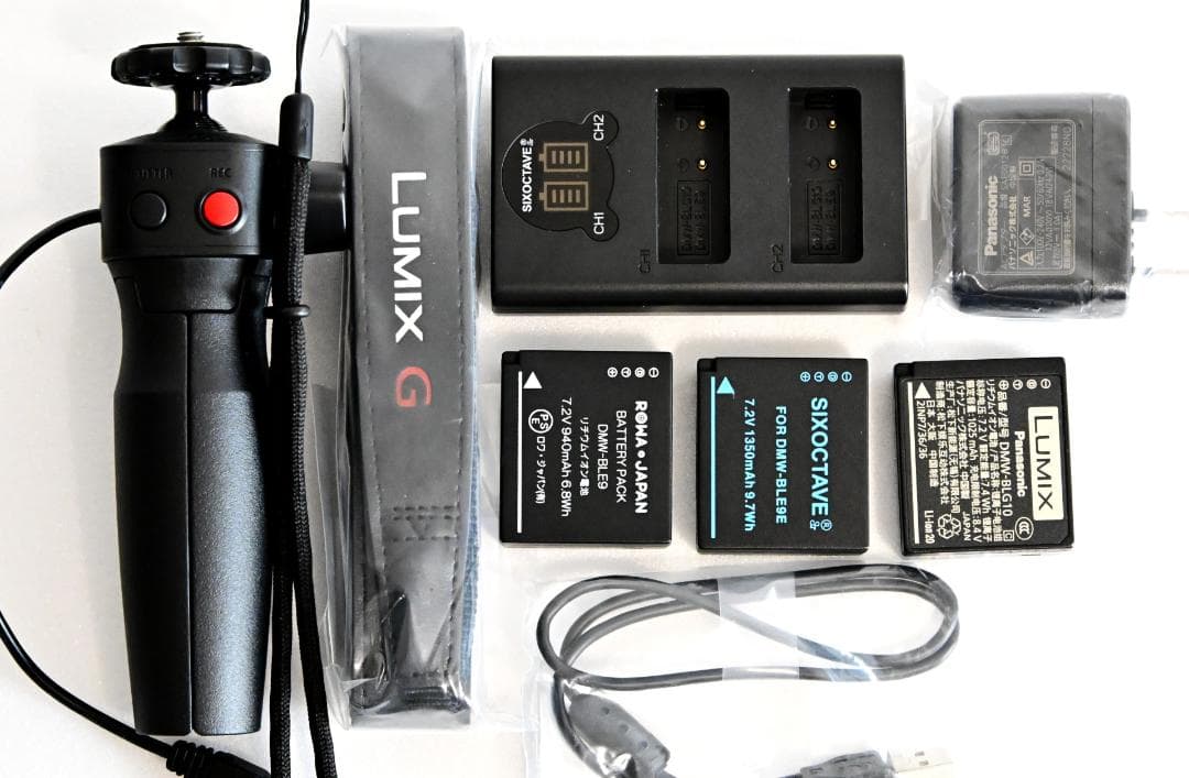 LUMIX DC-G100 シャッター数991回 & トライポッドグリップ 美品 - メルカリ