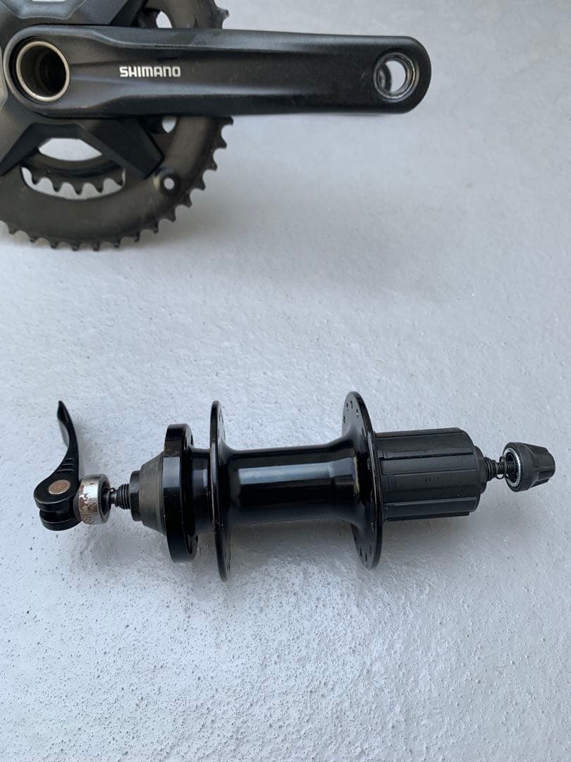 SHIMANO コンポーネントセット クランク ブレーキハブ