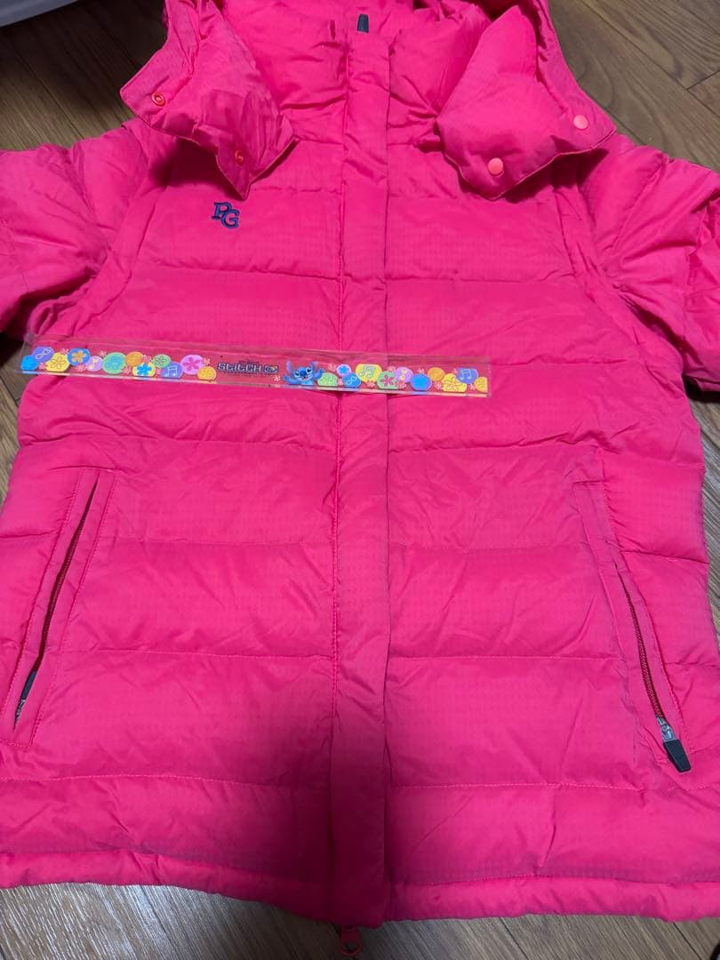 パーリーゲイツ 3WAY ダウン⭐︎ビビッドピンク - メルカリ