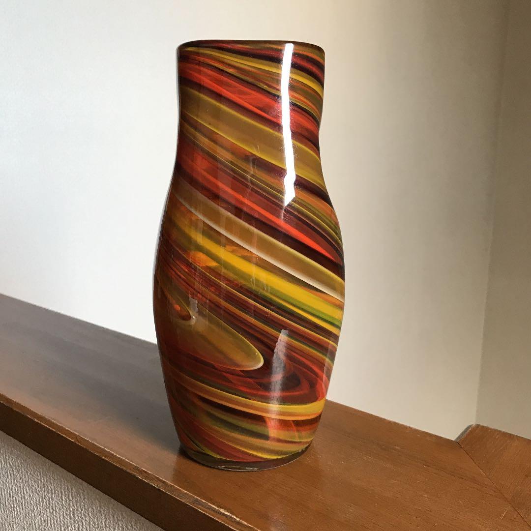 昭和レトロ　花瓶 七宝焼き 七宝焼 昭和レトロ雑貨 昭和レトロ インテリア 花柄 花瓶