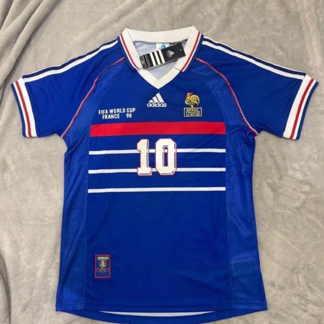 フランス代表 1998ホームユニフォーム ワールドカップ優勝 ジダン