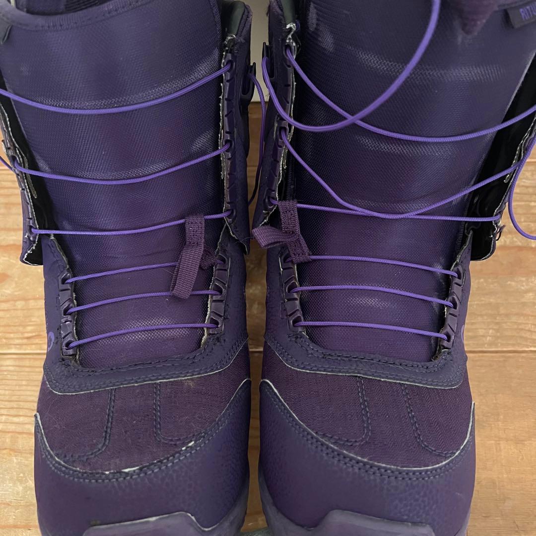 Burton ritual スノーボードブーツ 紫 women's 25.5 - メルカリ
