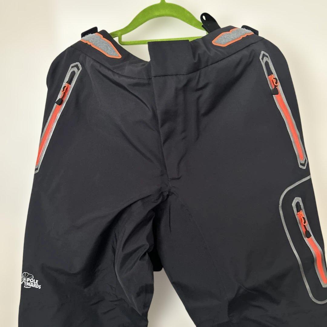 POLE WARDS レインウェア上下セット M 黒/オレンジ - メルカリ