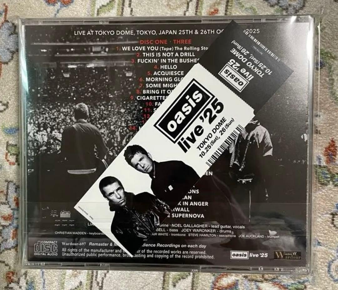 未使用】Oasis live '25 Definitive Tokyo - メルカリ