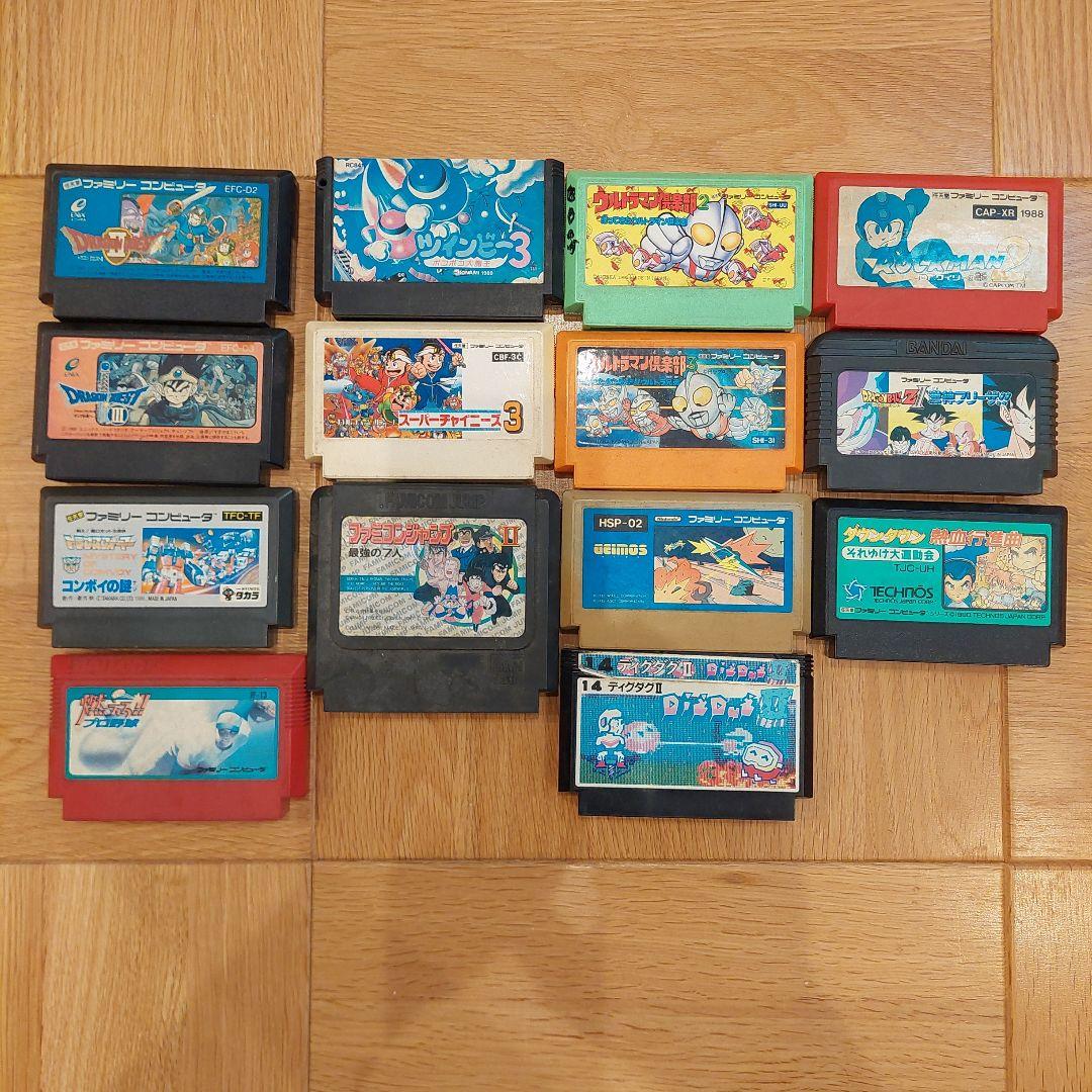 ファミコンカセット14本 - メルカリ