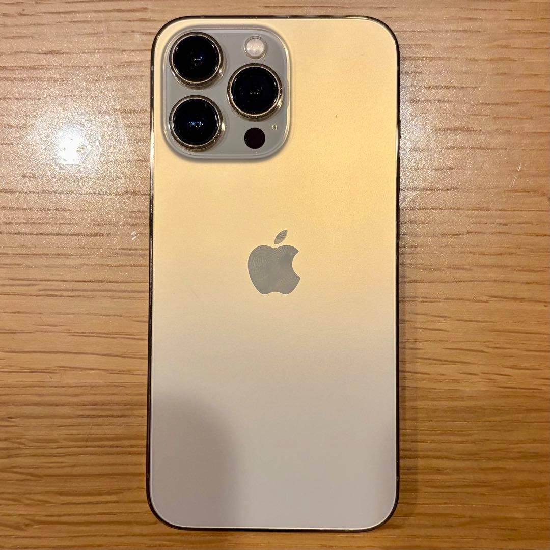 ※お値下げ中※iPhone 13 Pro ゴールド 256GB 保護フィルム付 ガラスザムライ iPhone13 Pro ガラスフィルム 保護フィルム 覗見防止