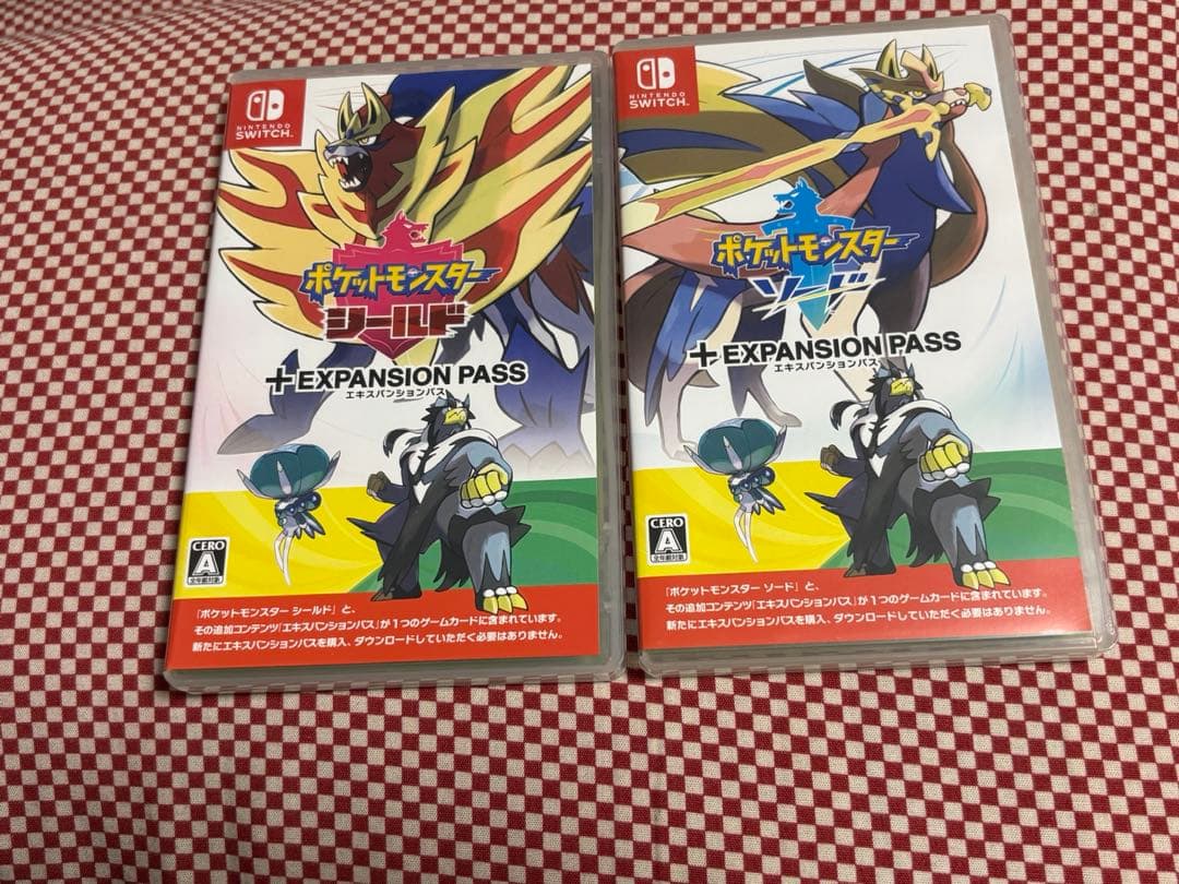 Switch ポケットモンスターソード シールド+エキスパンションパス 2種