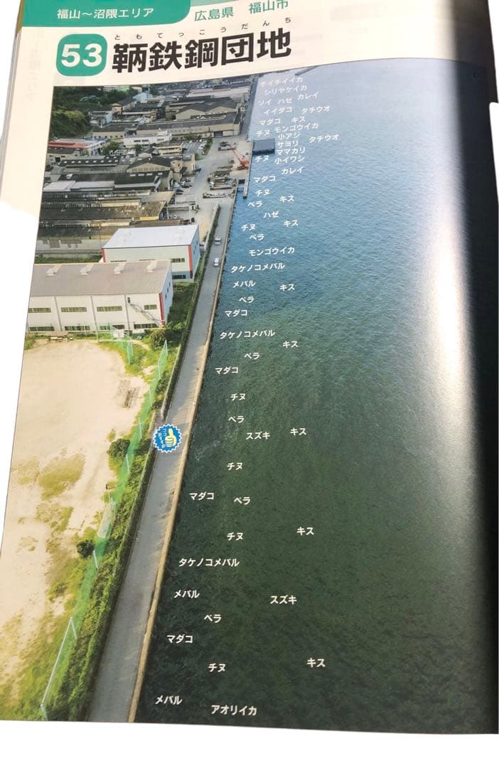 空撮 波止ガイド 岡山・備後・しまなみ海道版 レジャーフィッシング