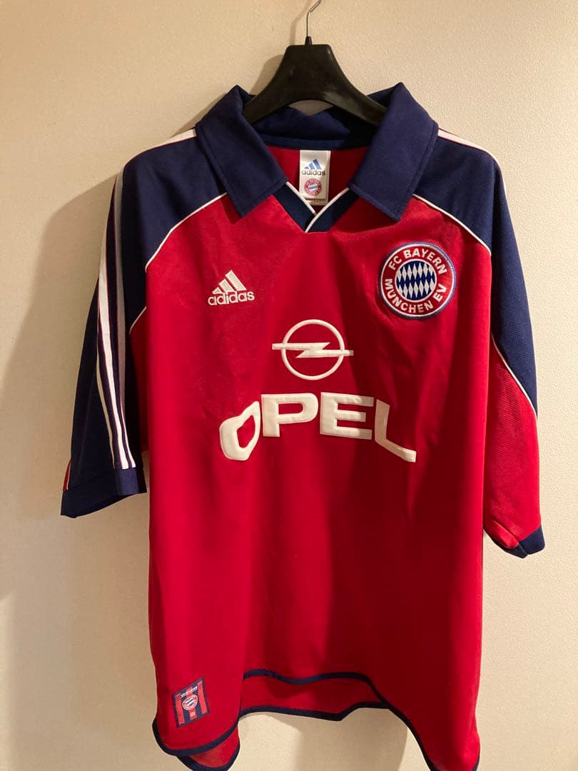 adidas 90sゲームシャツ バイエルンミュンヘン99-01ユニフォーム