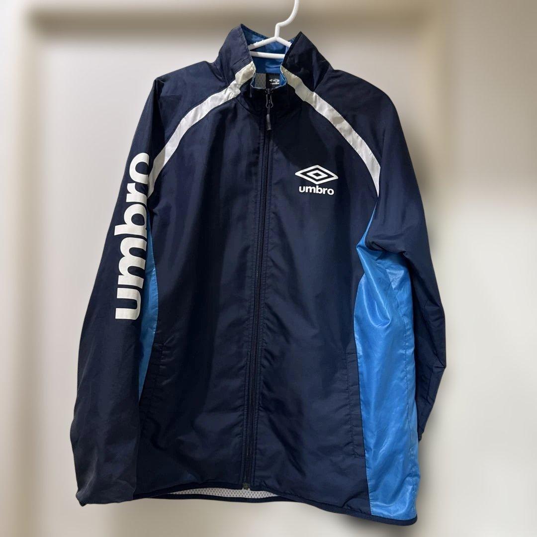 umbro ウィンドブレーカーセット ネイビー/ブルー - メルカリ