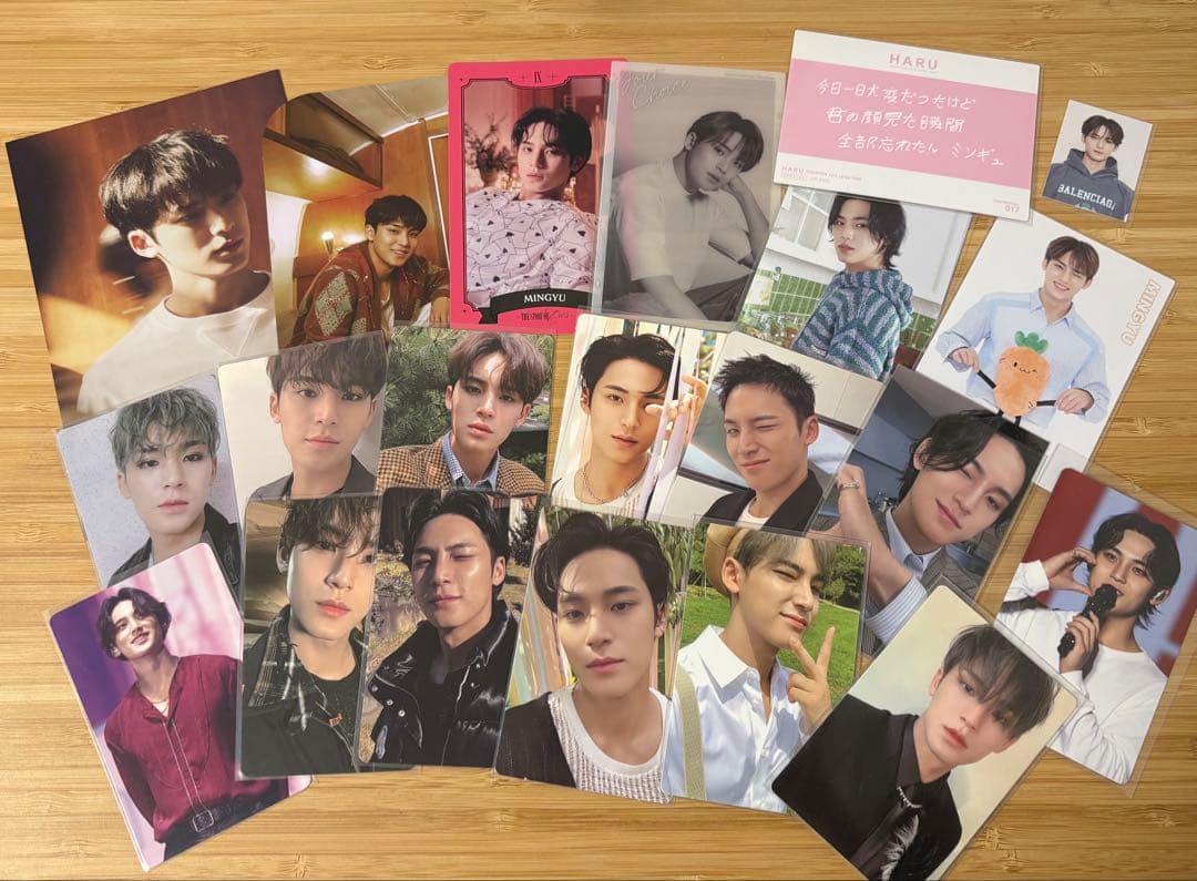 ミンギュ MINGYU トレカ まとめ売り seventeen セブチ - メルカリ