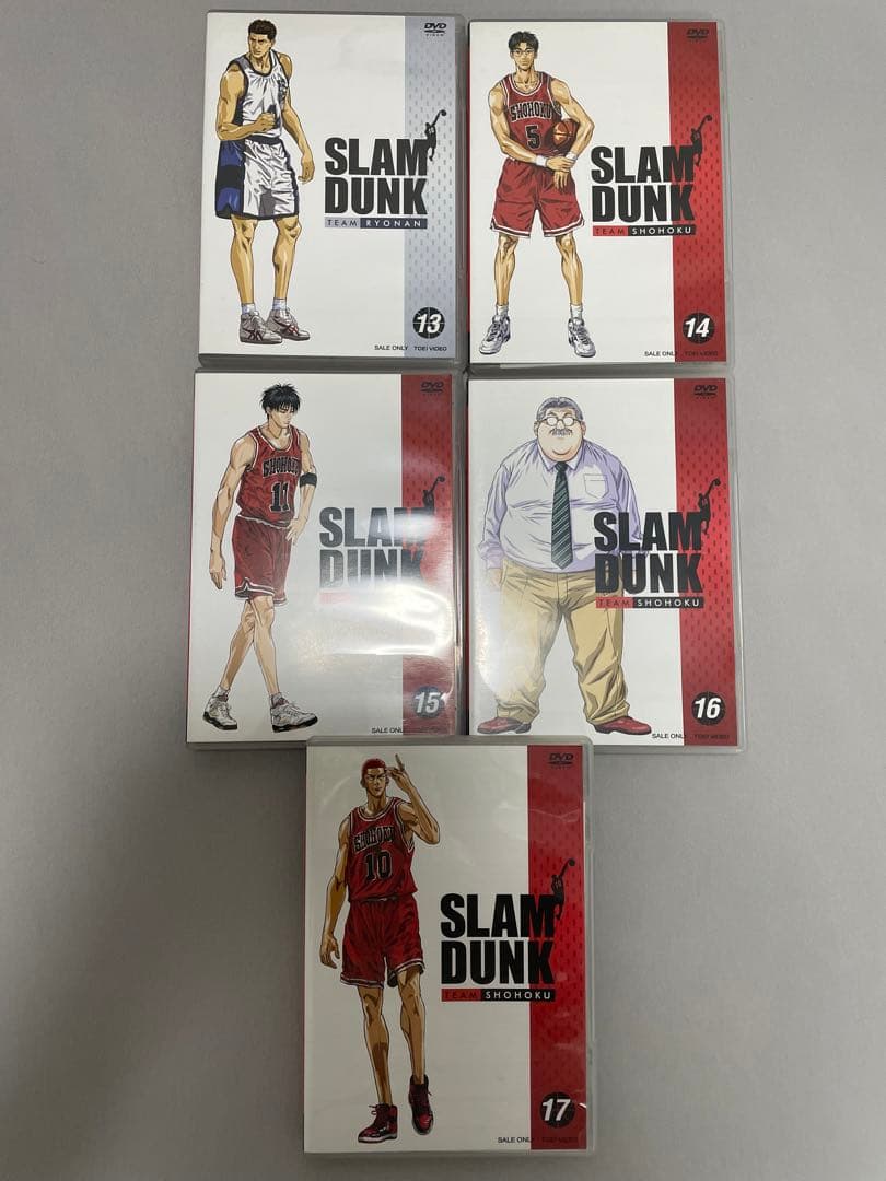 値下しました】スラムダンクTVアニメDVD 全巻セット - メルカリ
