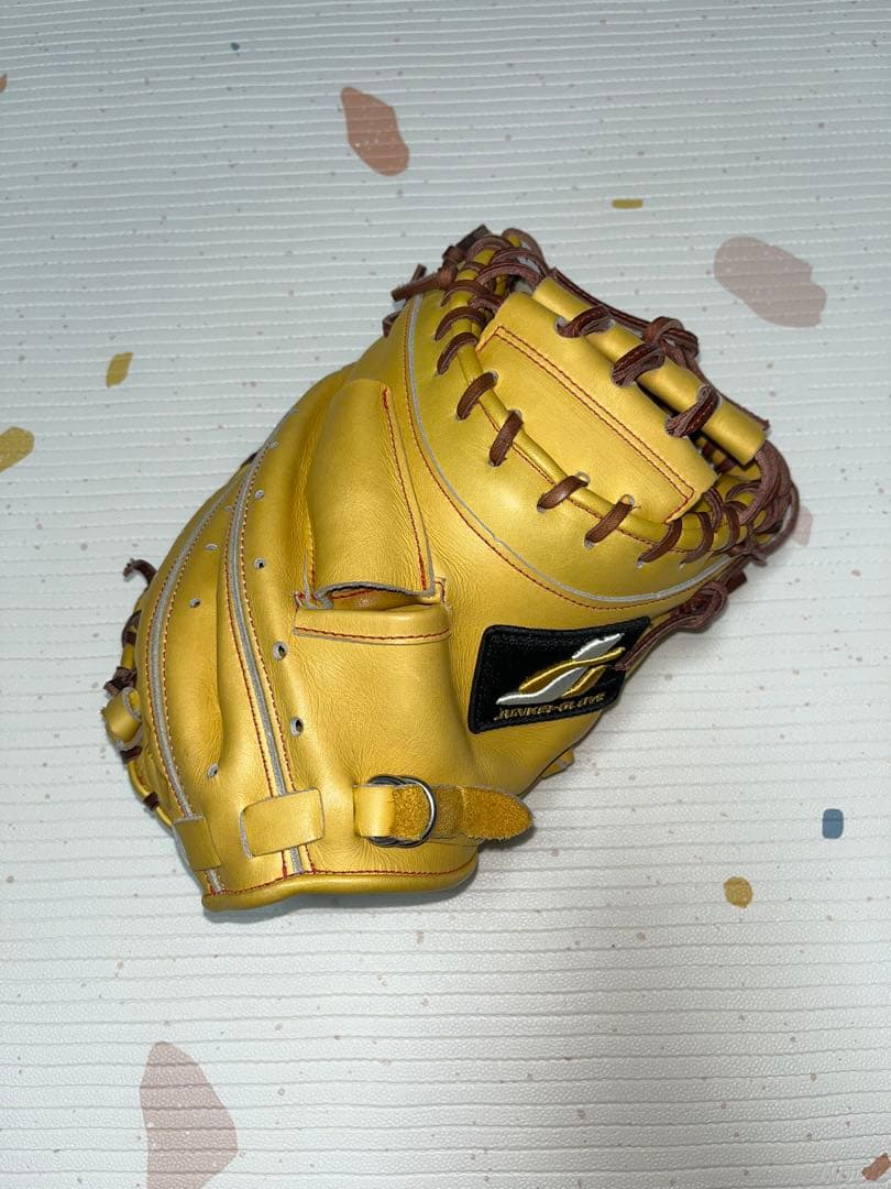 MIRAMARA Ori9グローブ 青/オレンジ 収納袋付き