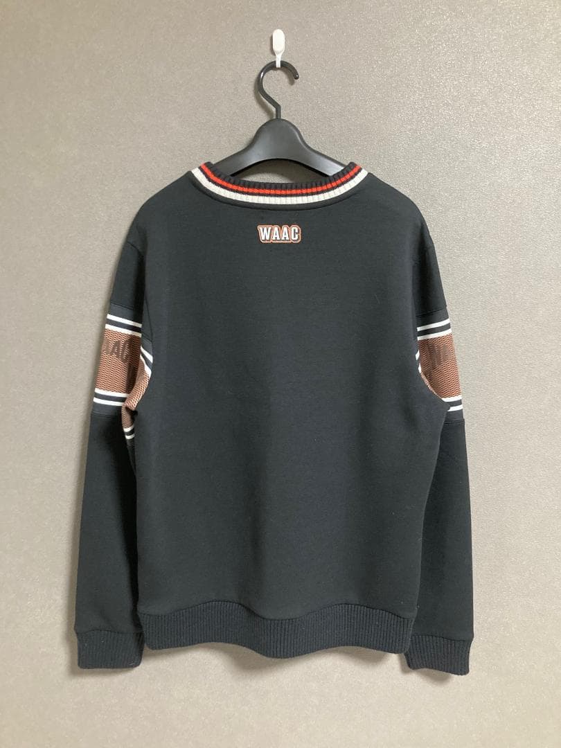 新品 WAAC ロゴ ライン スウェット WMTBW22704 - メルカリ