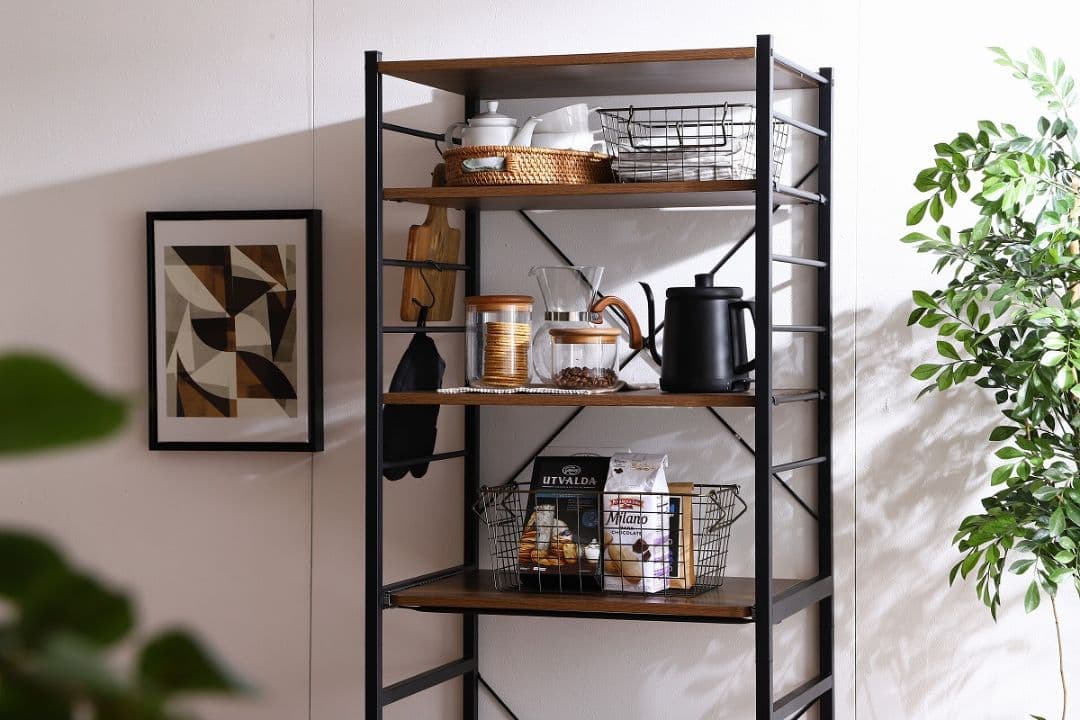 《新品・送料無料》【幅60cm】Cammy ゴミ箱上ラック