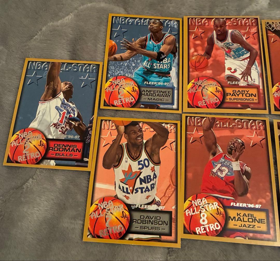 NBAオールスター1997 トレーディングカードセット - メルカリ