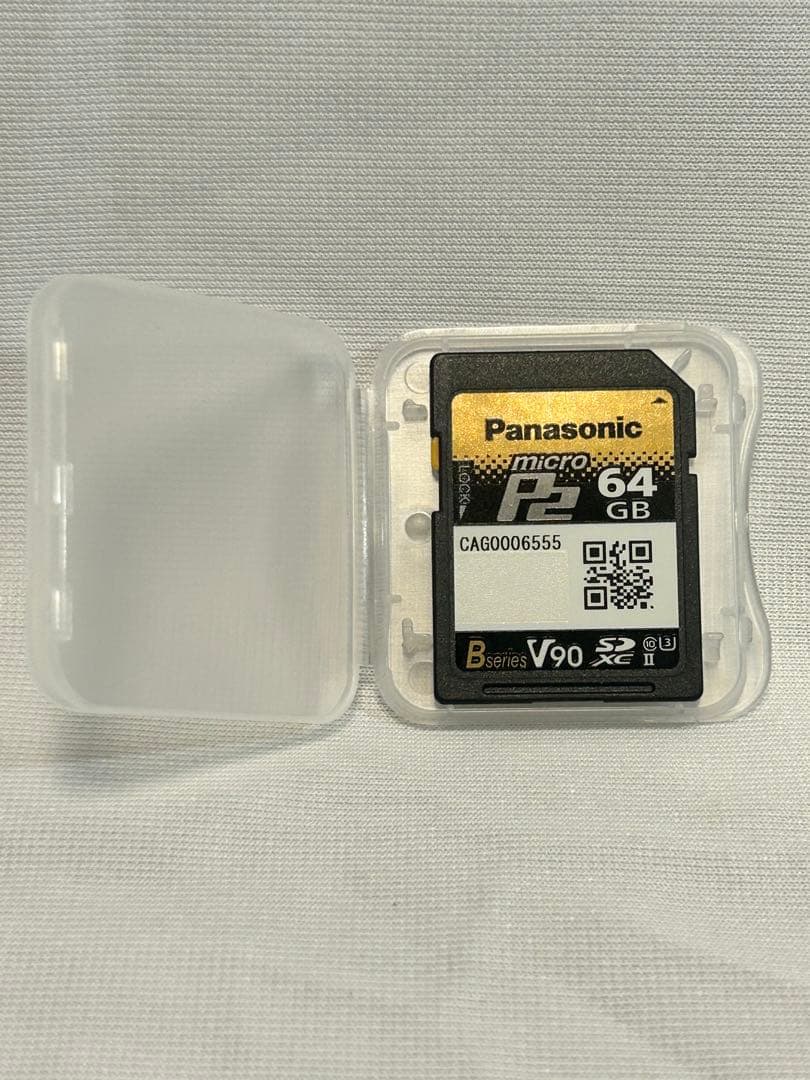 Panasonic メモリーカード micro P2 64GB V90 - メルカリ