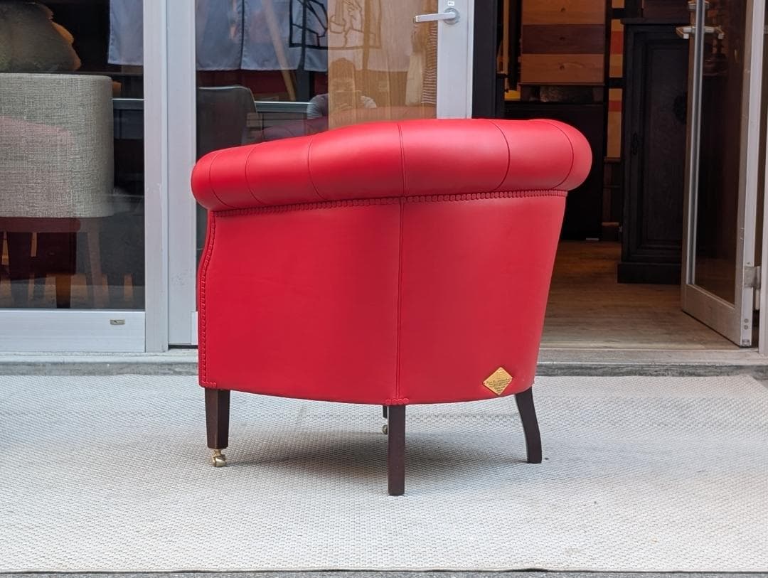 現行モデル☆ポルトローナフラウ／Fumoir／フーモア／1Pソファ／本革