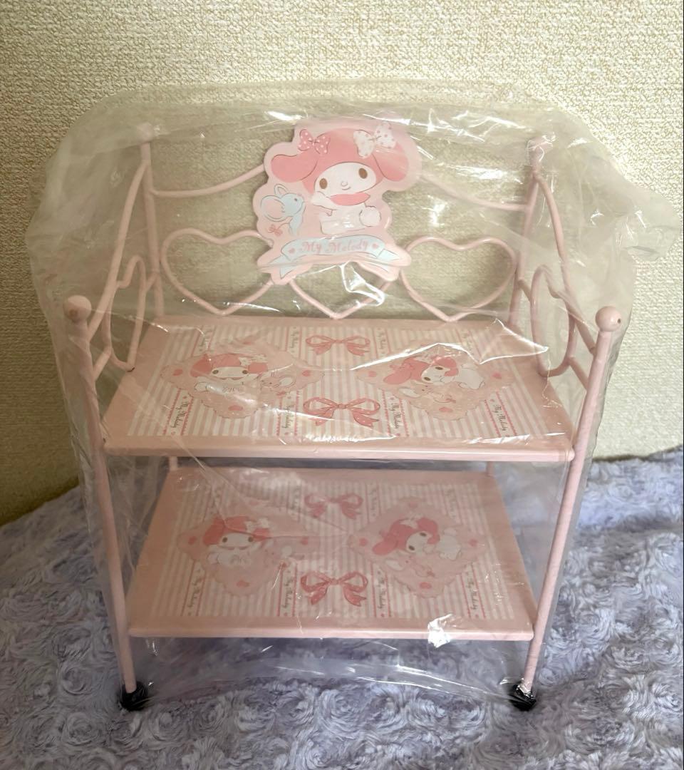 2015年製＊サンリオ マイメロディ ミニラック スチールラック ワイヤー