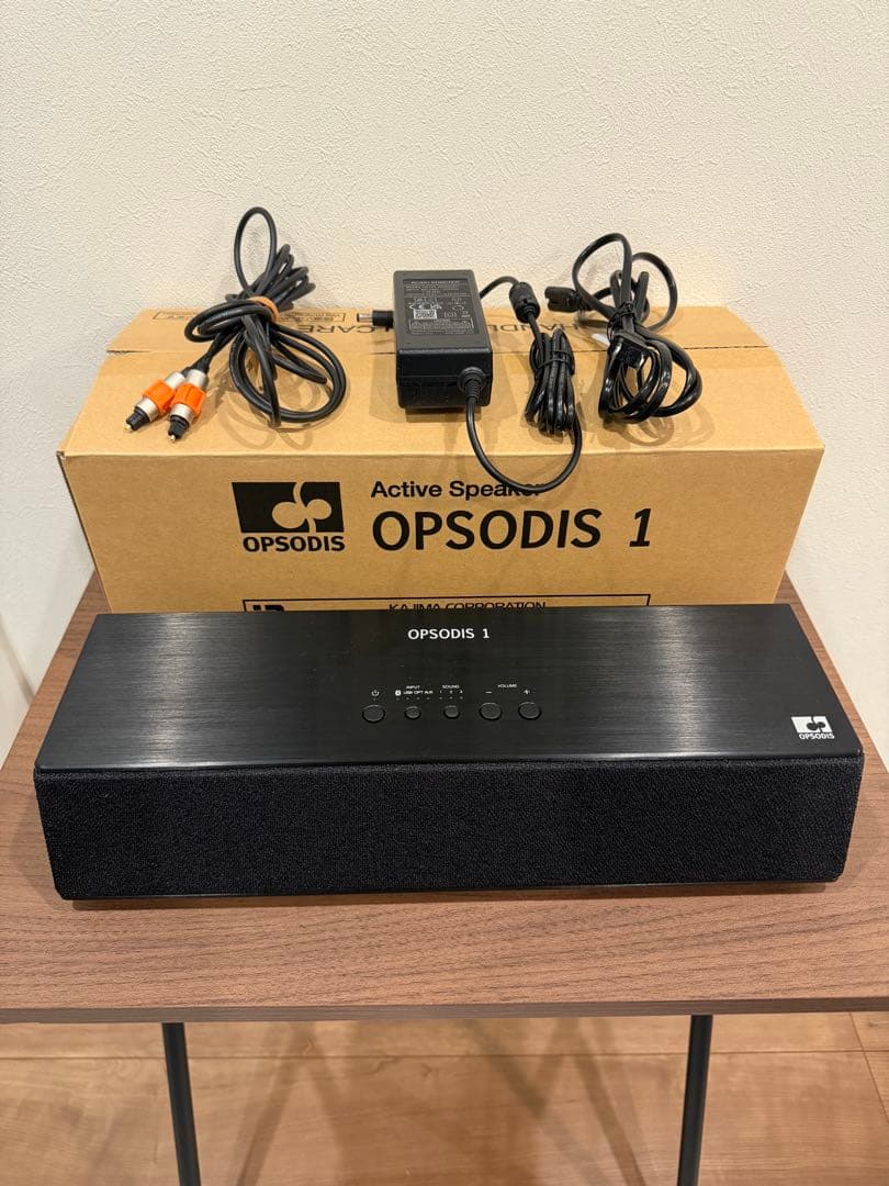 鹿島建設　OPSODIS 1 アクティブスピーカー レビュー】机に置けるサイズで衝撃の立体音響「OPSODIS 1」を聴く