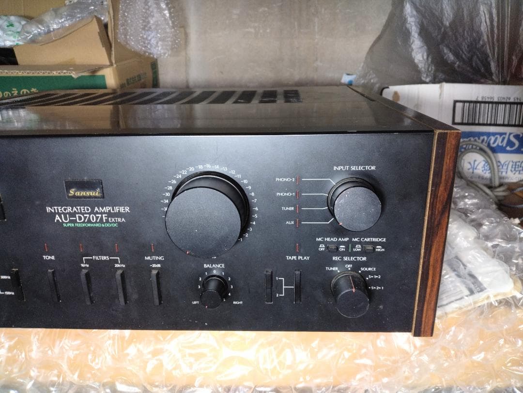 サンスイ プリメインアンプ AU-D707F EXTRA - メルカリ