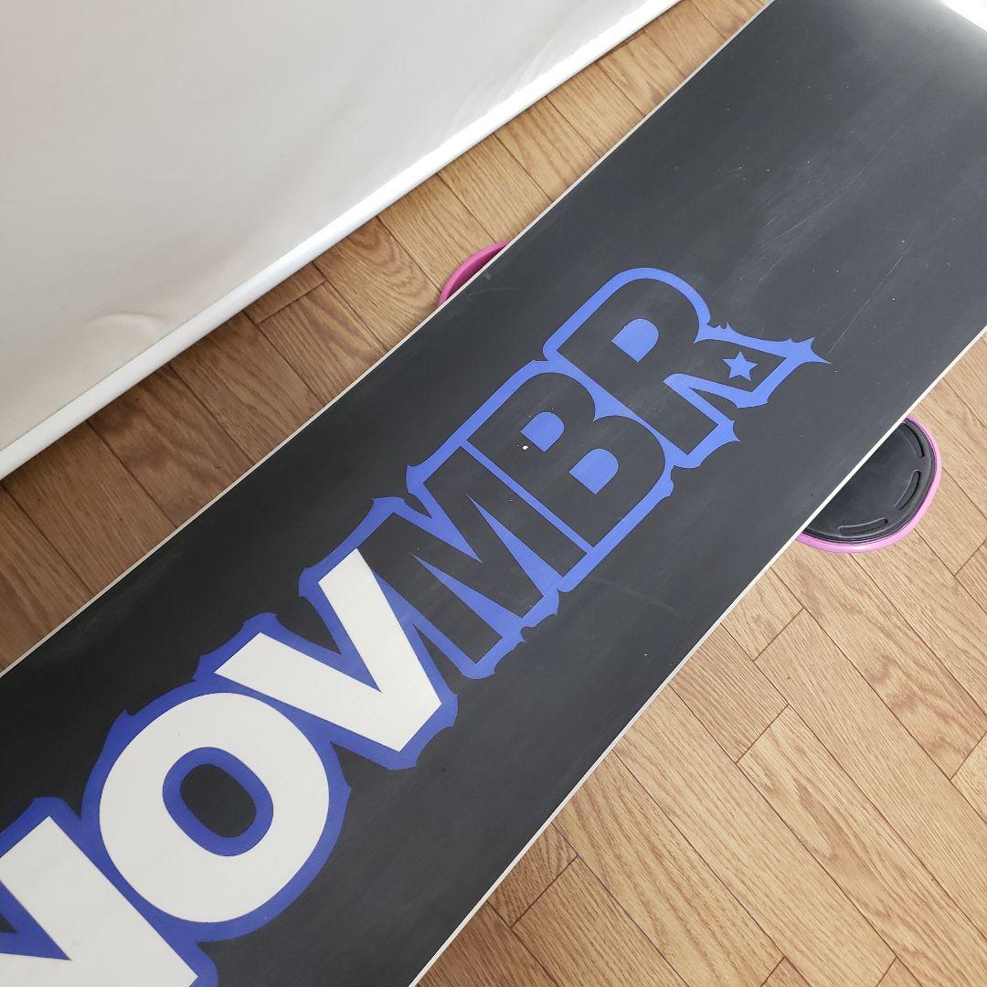 NOVEMBER ARTIST FLUX 142cm スノーボードセット - メルカリ