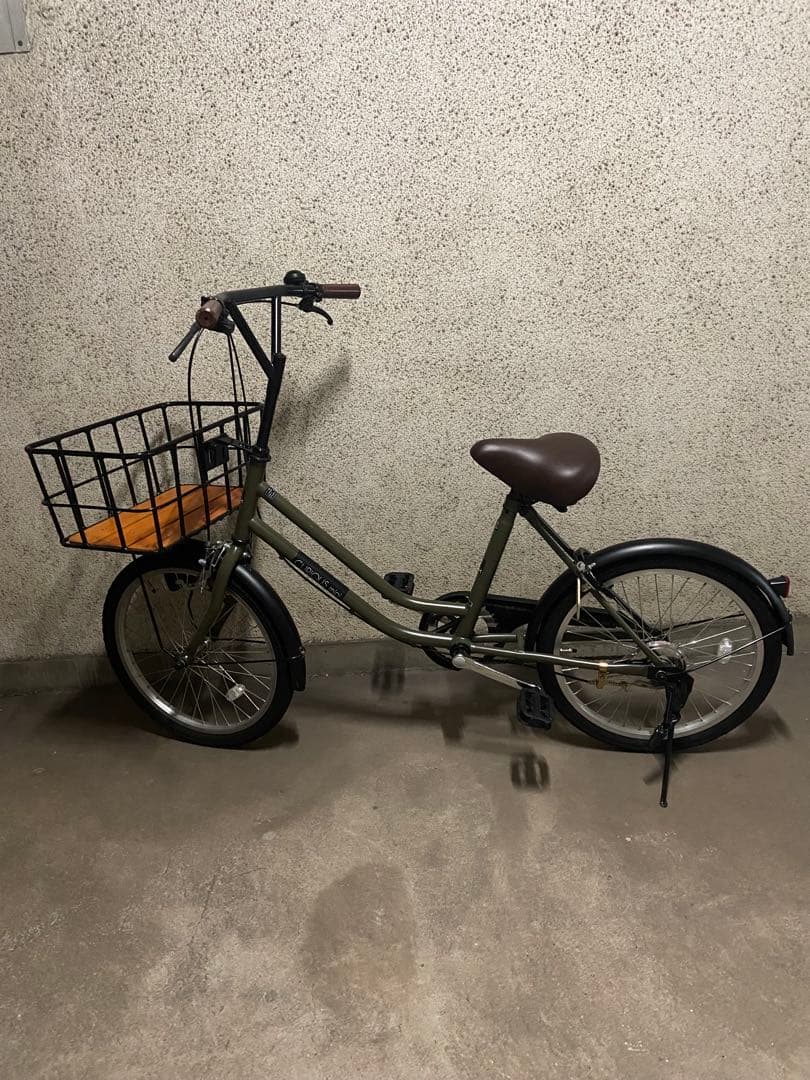 引き取り限定] オリーブグリーン シティサイクル