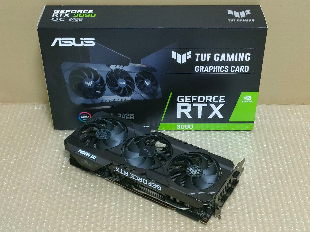 B*i様 ASUS GeForce RTX3090 24GB TUF GAMIN ASUS TUF Gaming GeForce RTX 3090 Ti OC Edition 24GB GDDR6X