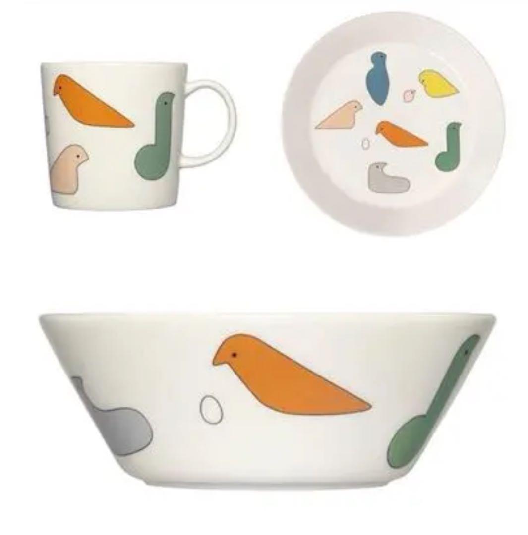 ラッピング済♡イッタラ×ミナペルホネン 3点(マグ・プレート・ボウル