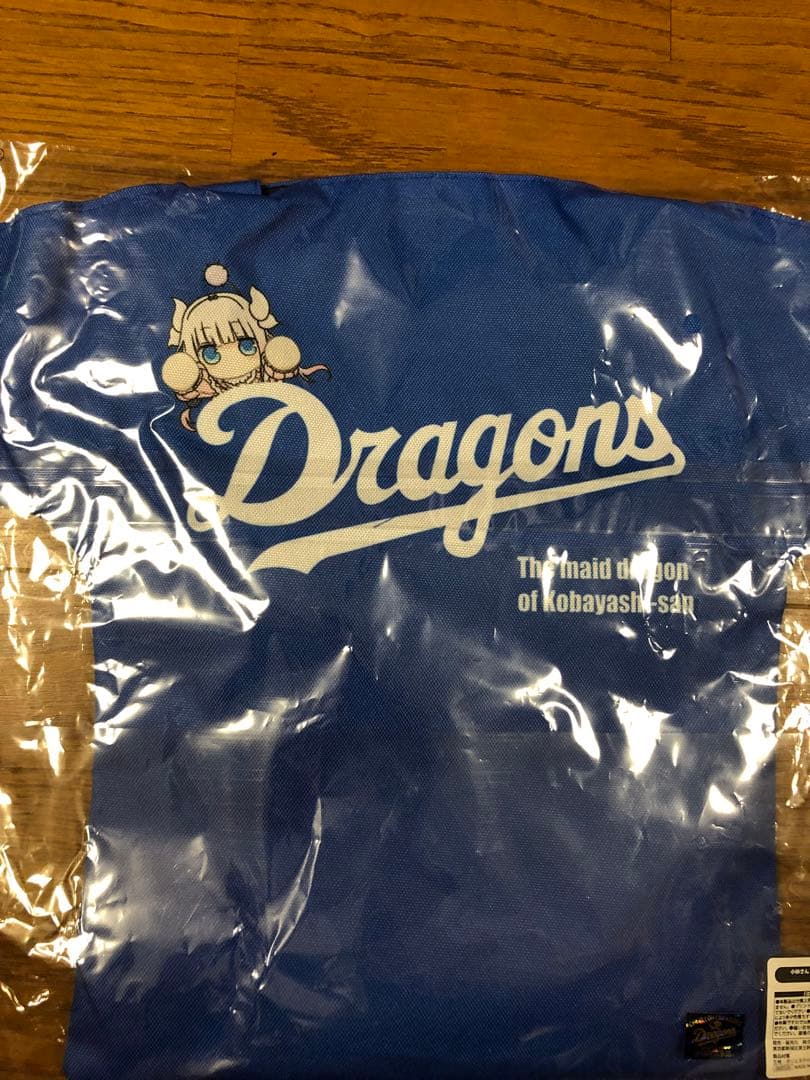 小林さんちのメイドラゴン 中日ドラゴンズコラボバッグとマフラー