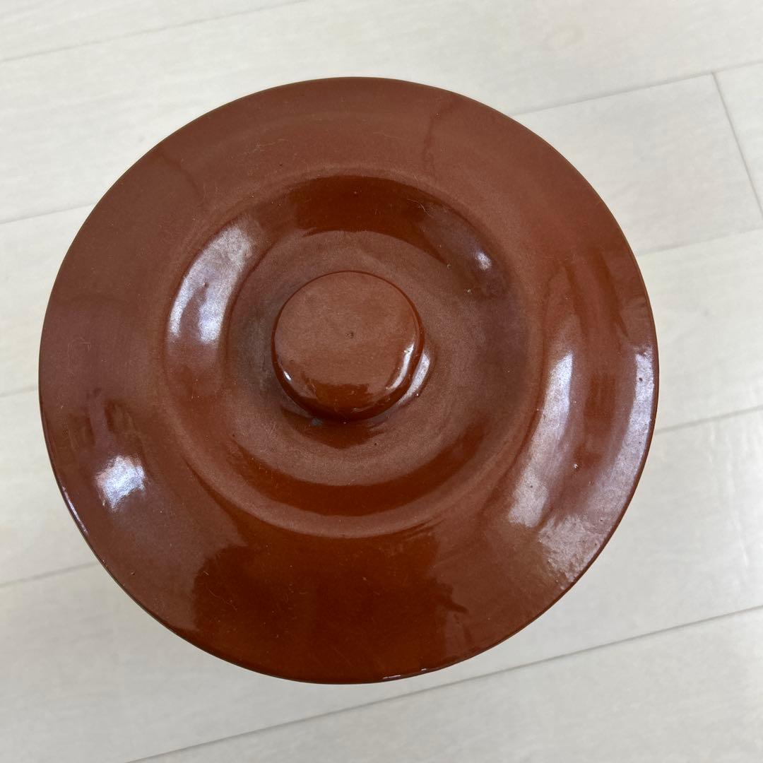 特選 常滑焼 久松窯かめ 丸壺蓋付 直径18cm梅干漬物 味噌 容器 - メルカリ