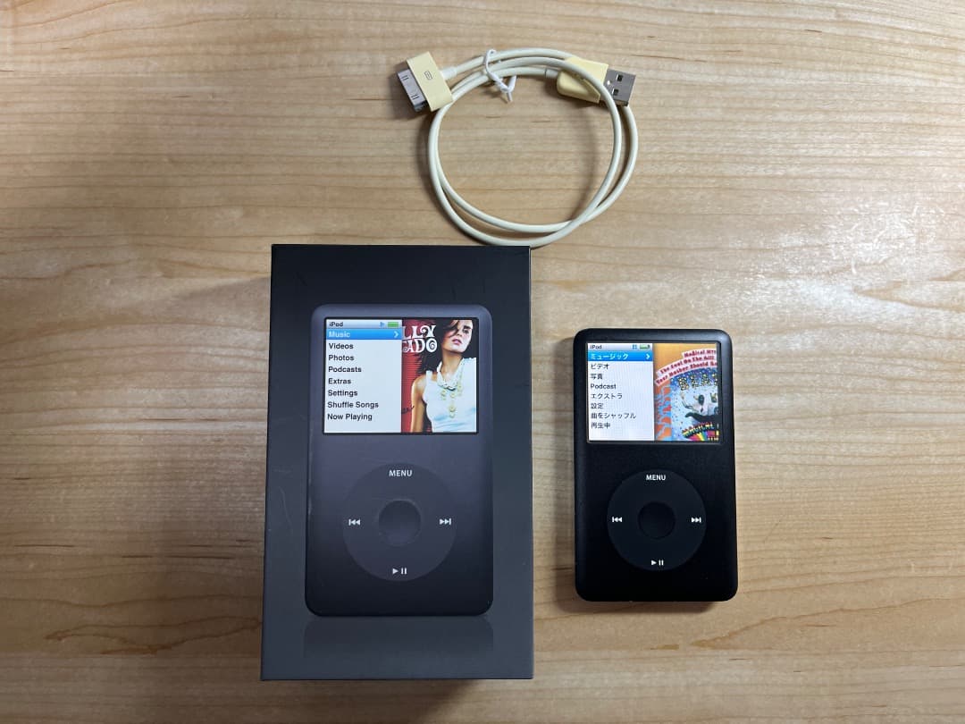 Apple iPod Classic 80GB ブラック 箱付き【動作確認済】 - メルカリ