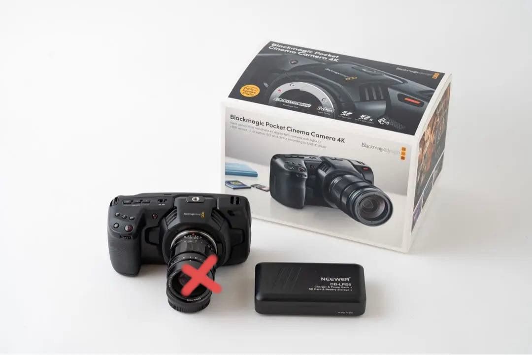 【美品】BMPCC 4K(予備バッテリー付き) Amazon.co.jp: MemoGraph Blackmagic Pocket Cinema Camera 4K/6K用