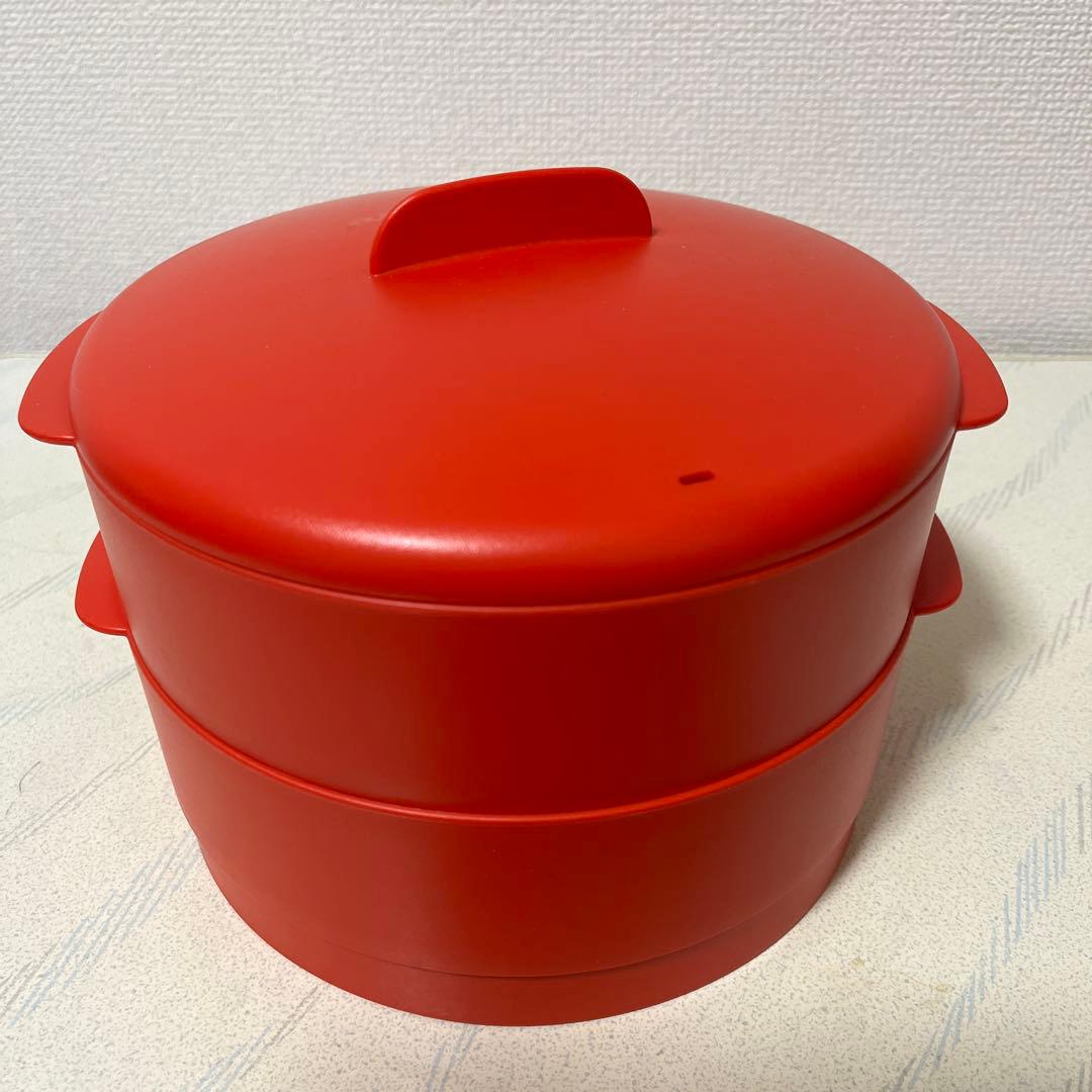 タッパーウェアーせいろ蒸し器 - メルカリ