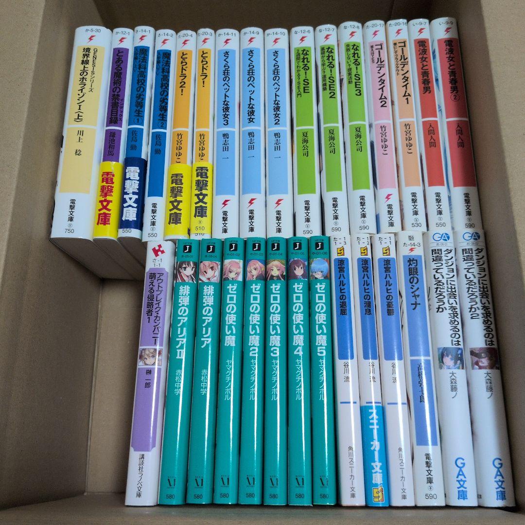 古き良き王道 ライトノベル 30冊 まとめ売り - メルカリ