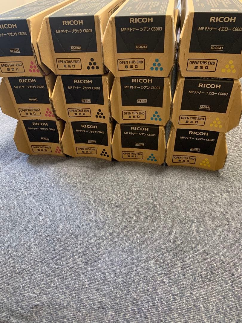 RICOH MP Pトナーカートリッジ C6003 4色 3セット - メルカリ