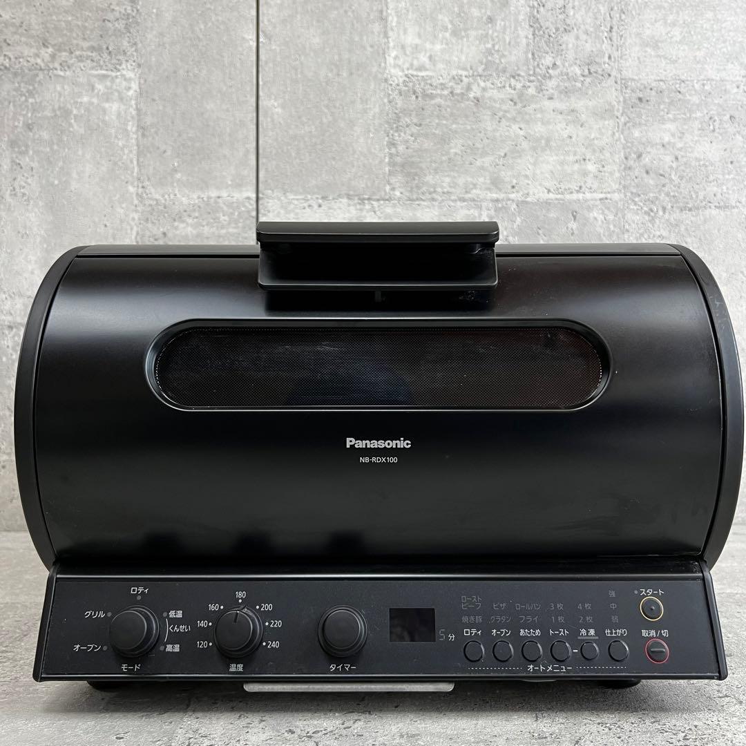 パナソニック ロティサリーグリル&スモーク ブラック NB-RDX100-K