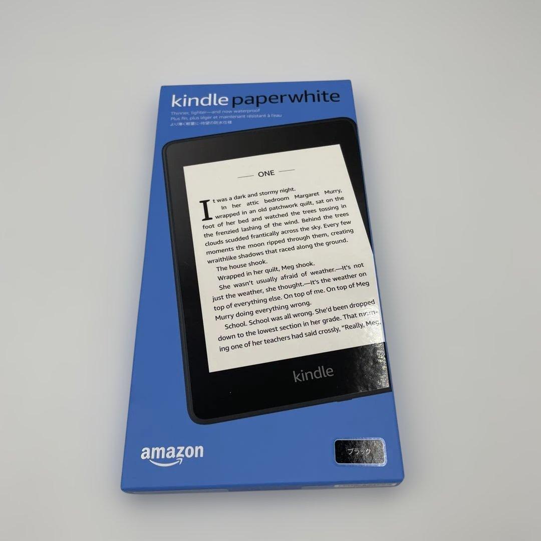 Kindle Paperwhite 防水機能搭載 wifi 8GB ブラック Kindle（キンドル） Kindle Paperwhite wifi 8GB ブラック 防水機能