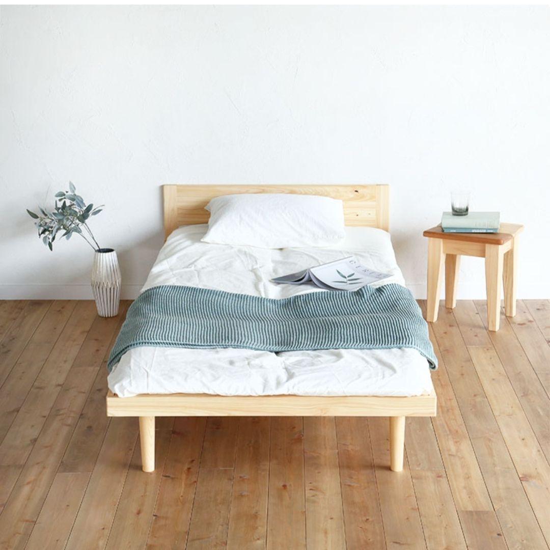 キシル ベッドF スタンダード S 国産 ひのき すのこ ベッド シングル 木製 ベッドF スタンダード S｜家具とベッドの専門店キシル