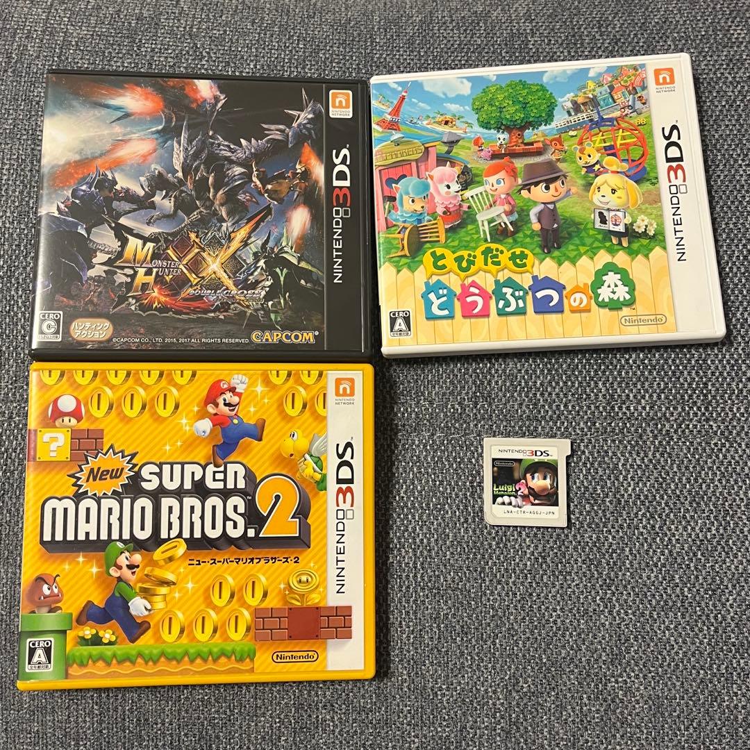 3DSソフト 3本まとめ売り - メルカリ