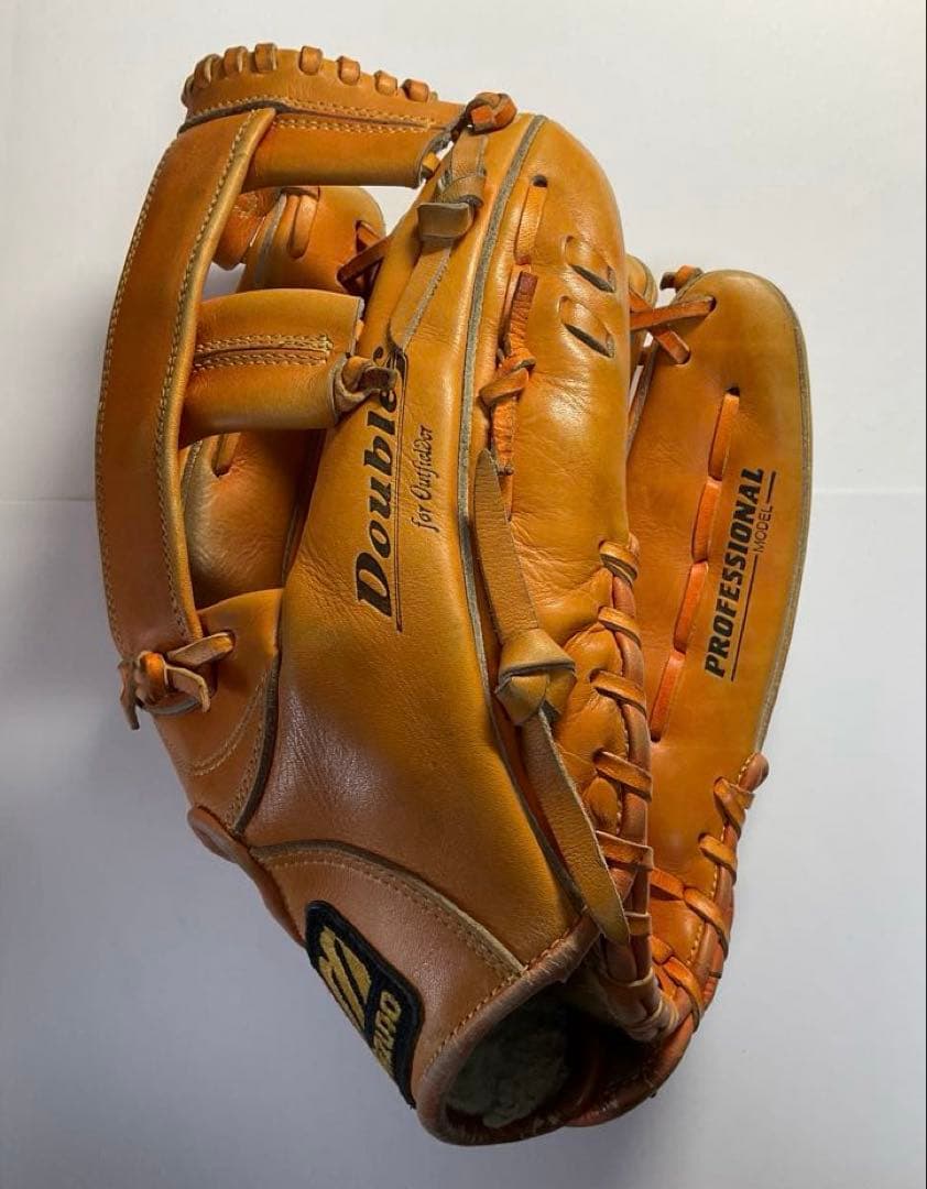 ミズノ ワールドウィン 大人用軟式グローブ 外野手用 秋山幸二モデル