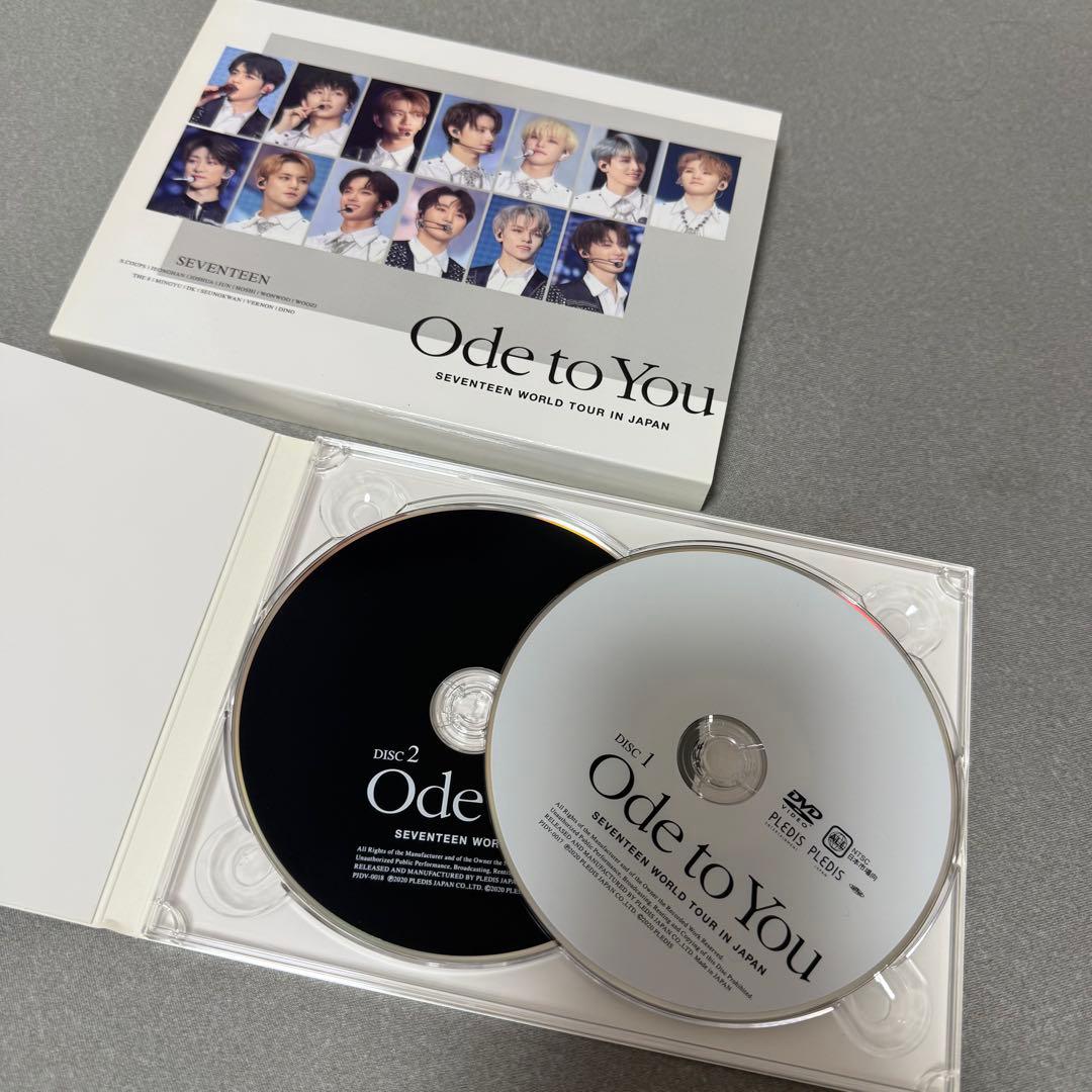 SEVENTEEN Ode to you DVD 初回限定盤 - メルカリ