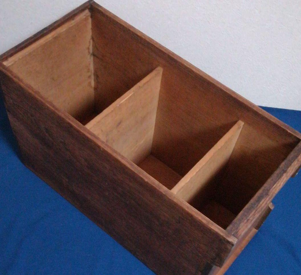 antique 古道具☆レトロ 木製茶道具箱☆匿名配送 - メルカリ