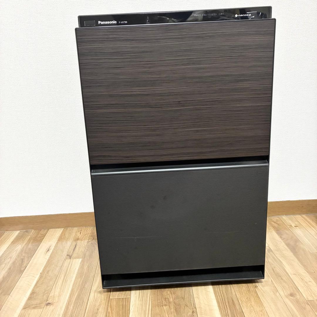 Panasonic パナソニック　加湿空気清浄機　F-VXT90 木目調 機能性・インテリア性抜群】パナソニック空気清浄加湿機F-VXT90-TMを