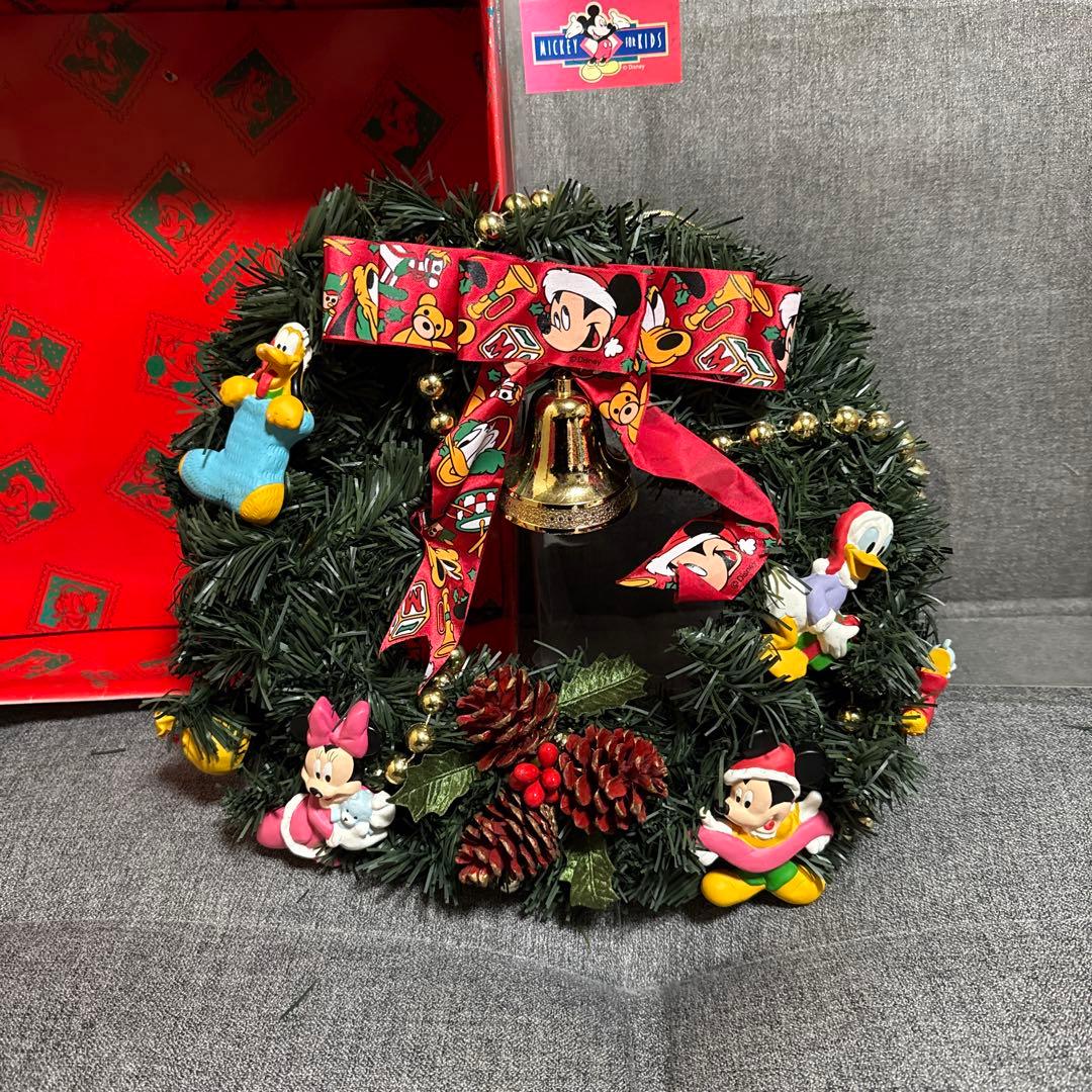 レトロ ディズニーキャラクター⭐︎クリスマスリース - メルカリ